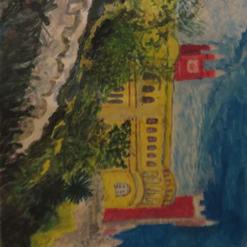 Malerei mit dem Titel "Souvenirs du Portug…" von Artcouleur S, Original-Kunstwerk