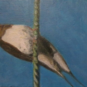 Painting titled "hirondelle" by Artcouleur S, Original Artwork