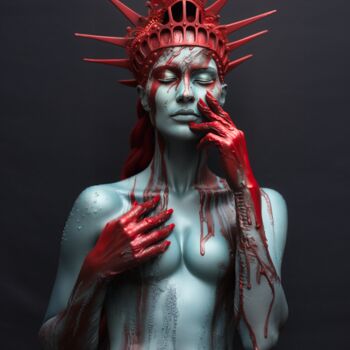 Arte digitale intitolato "Crimes Parfaits" da Artcypia, Opera d'arte originale, Immagine generata dall'IA