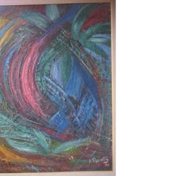 Painting titled "Arcobaleno" by Angelo Pisciotta, Original Artwork