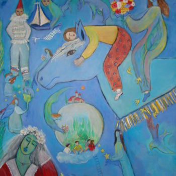 「Dorothea, Gracias !」というタイトルの絵画 Maikaによって, オリジナルのアートワーク, アクリル
