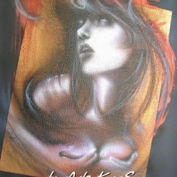 Painting titled ""Passion..."" by Artekaos, Original Artwork, Airbrush