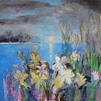 Pittura intitolato "Wild life" da Artem Andreichuk, Opera d'arte originale, Acrilico