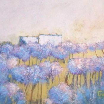 Painting titled "Fioritura" by Luigi Torre, Original Artwork