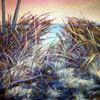 Pintura intitulada "Fili al vento" por Luigi Torre, Obras de arte originais