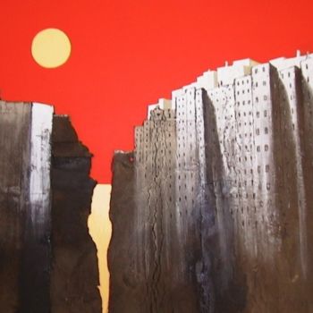 Pittura intitolato "Scissura" da Luigi Torre, Opera d'arte originale