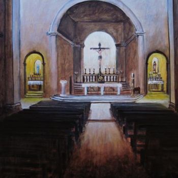 Painting titled "S. Croce" by Luigi Torre, Original Artwork