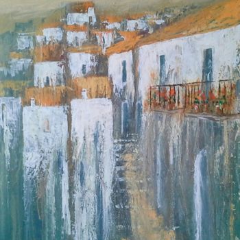 Painting titled "balconi" by Luigi Torre, Original Artwork