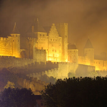 Fotografia intitulada "Carcassonne" por Artenseo, Obras de arte originais, Fotografia digital