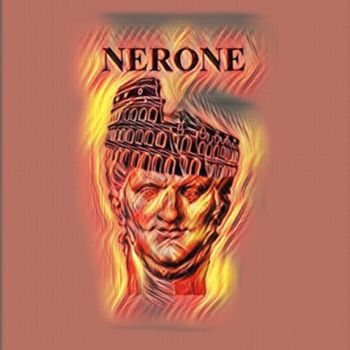 Arte digitale intitolato "Nerone." da Antonio Romano, Opera d'arte originale, Pittura digitale