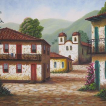 Malarstwo zatytułowany „Serra” autorstwa Cida Picoli, Oryginalna praca