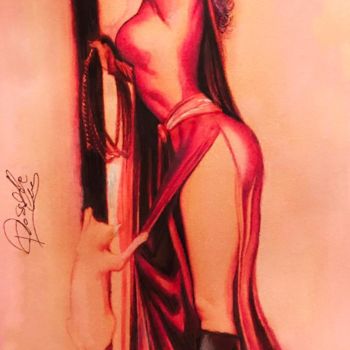 "Catwoman and her ca…" başlıklı Tablo Arteviva tarafından, Orijinal sanat