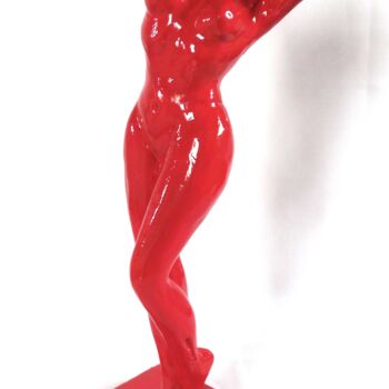 Sculpture titled "Vera" by Sylviane Bernardini, Original Artwork, Clay