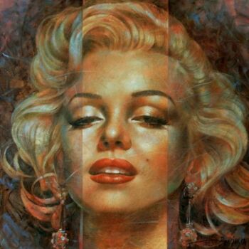 Ζωγραφική με τίτλο "Marilyn Monroe" από Arthur Braginsky, Αυθεντικά έργα τέχνης, Λάδι