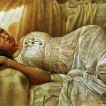 Painting titled "In Dream Captivity" by Arthur Braginsky, Original Artwork, Oil