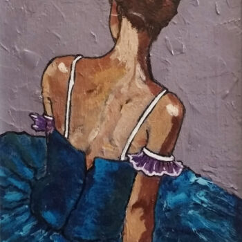 Painting titled ""Ballerina (IX)" /…" by Arthuris, Original Artwork, Oil