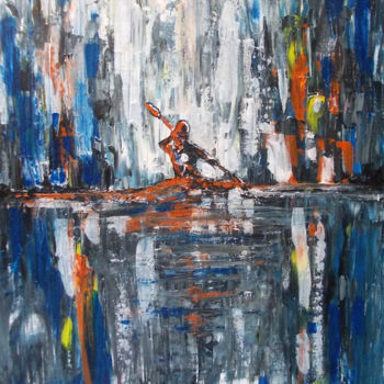 Painting titled "kayak2.jpg" by Arti, Original Artwork