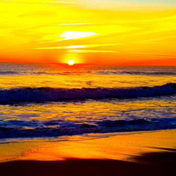 Photography titled "Beautiful Sunset ov…" by Idaver / Idawer, Original Artwork, Digital Photography