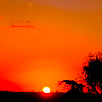 "Beautiful Red SUNSE…" başlıklı Fotoğraf Idaver / Idawer tarafından, Orijinal sanat, Dijital Fotoğrafçılık