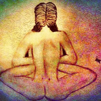 Disegno intitolato "MEDITATION" da Art Ire, Opera d'arte originale