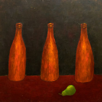Malerei mit dem Titel "still life" von V V Saikov, Original-Kunstwerk, Öl