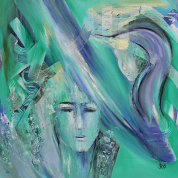 Pittura intitolato "Beloved" da Artist Nikki, Opera d'arte originale, Acrilico