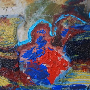 Pintura intitulada "Series of abstract…" por Roman Bonchuk, Obras de arte originais, Óleo