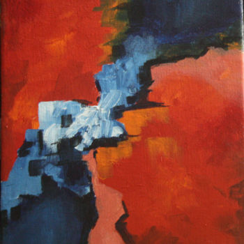 Painting titled "pangea volume - 1.j…" by Vigneshkumar, Original Artwork, Acrylic