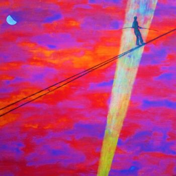 Картина под названием "The Walk - edizione…" - Tullio Mesi, Подлинное произведение искусства, Цифровая печать Установлен на…