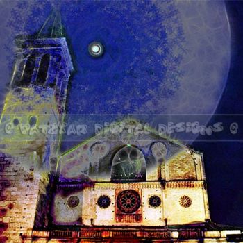 Digital Arts titled "Bella Spoleto" by Patzyar, Original Artwork