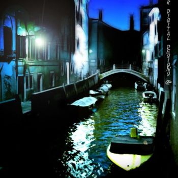 Artes digitais intitulada "Venice" por Patzyar, Obras de arte originais