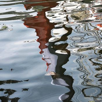 Fotografía titulada "reflets-douarnenez" por Michel Stephan, Obra de arte original