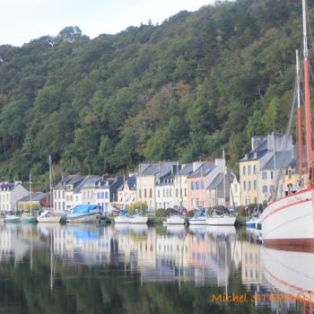 Photographie intitulée "Port-launay" par Michel Stephan, Œuvre d'art originale, Photographie numérique