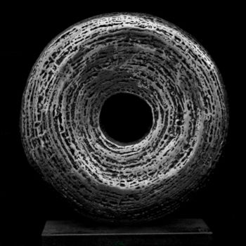 Sculpture intitulée "Zan Zen" par Tef, Œuvre d'art originale, Métaux