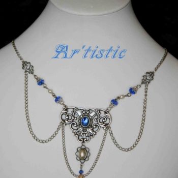 Artcraft titled "COLLIER  Médiéval/V…" by Ar'Tistic, Original Artwork, Jewelry