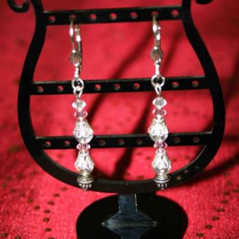 Artcraft titled "Boucles d'oreilles…" by Ar'Tistic, Original Artwork, Jewelry