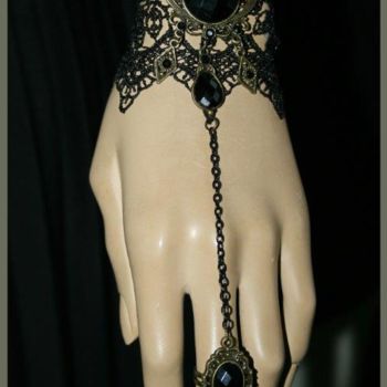 手工艺品 标题为“Bracelet-bague dent…” 由Ar'Tistic, 原创艺术品, 首饰
