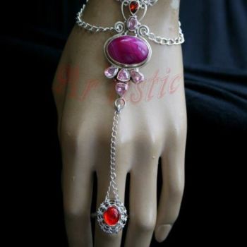 手工艺品 标题为“Bracelet bague "Ony…” 由Ar'Tistic, 原创艺术品, 首饰