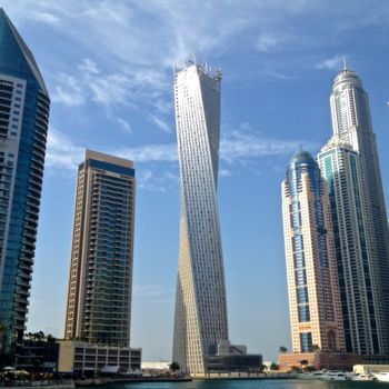 Fotografia zatytułowany „Dubai Marina” autorstwa Nine, Oryginalna praca