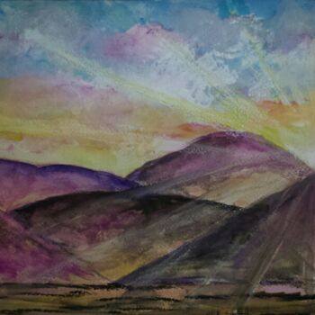 Painting titled "Landscape 1" by Artistry By Ajanta, Original Artwork