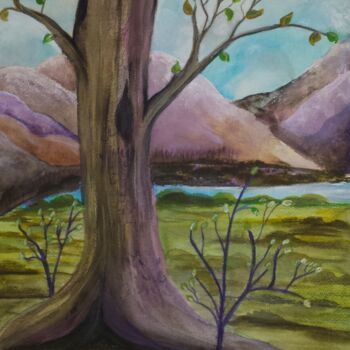 Painting titled "Individual Resilien…" by Artistry By Ajanta, Original Artwork, Watercolor