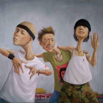 Картина под названием "Youth NO.1 青春宝典（一）" - Tao Jia, Подлинное произведение искусства