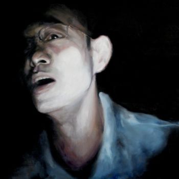 Painting titled "光-1" by Tao Jia, Original Artwork