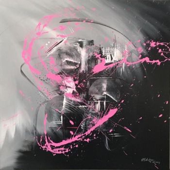 Pintura intitulada "Pink" por Artkatharos, Obras de arte originais, Acrílico