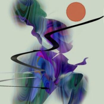 Digital Arts titled "Echoes" by Ted Luna, Original Artwork