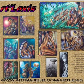 Painting titled "nouvelle collection…" by Art'Lexis, Original Artwork, Other