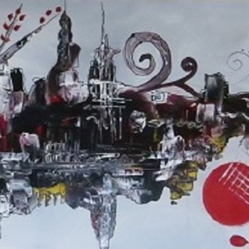 Malerei mit dem Titel "Absoluty" von Art'Liloured, Original-Kunstwerk, Acryl