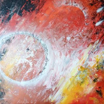Painting titled "cosmopolite" by Art'Liloured, Original Artwork, Acrylic
