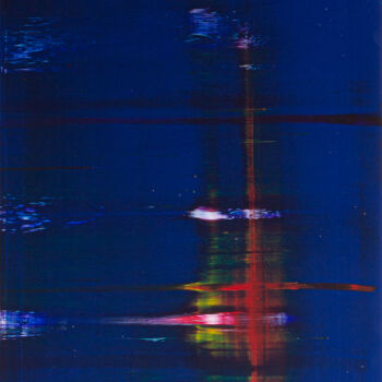 Pittura intitolato "Dark Blue Series 1" da Siberian_artmaster, Opera d'arte originale, Acrilico