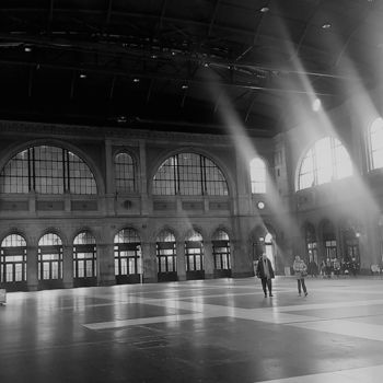 Фотография под названием "Zürich Mainstation…" - Art Moé, Подлинное произведение искусства, Цифровая фотография